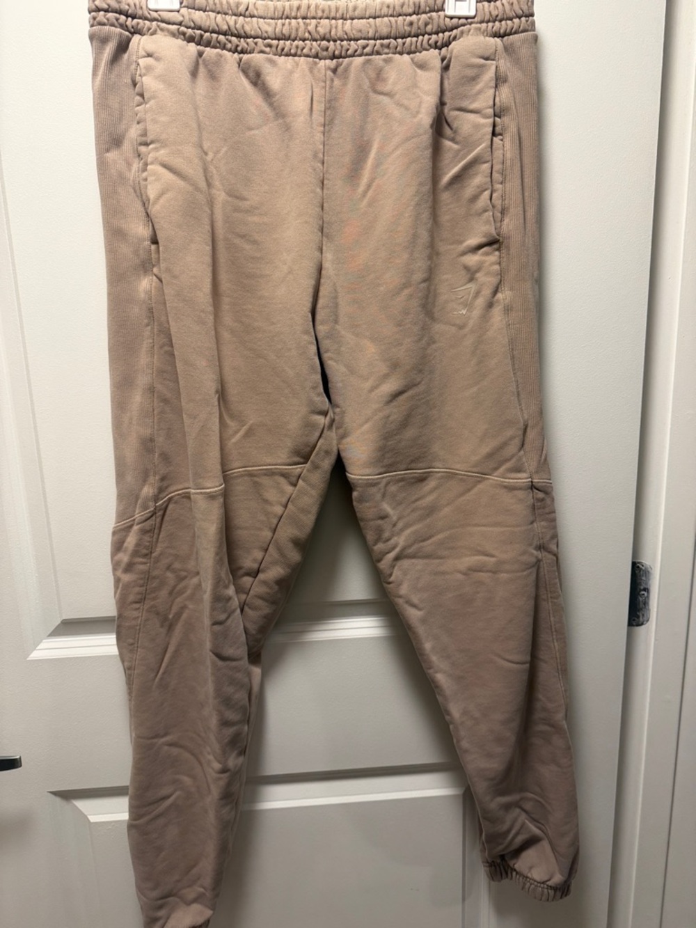 Gymshark Men's Taupe Jogger Sweatpants